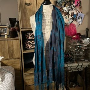 Kasmir Turkish Silk Printed Scarf